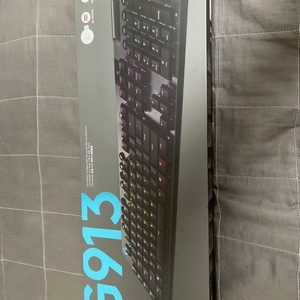 로지텍 g913 풀배열 택타일 무선게이밍 키보드 갈축