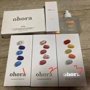 오호라 젤네일 셀프네일 젤램프 리무버 우드스틱