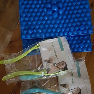 목맛사지2개, 지압판2개, 땅콩마사지볼1개