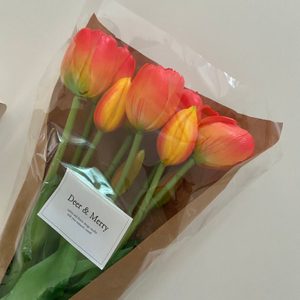 🌷생화같은 조화 꽃/튤립/망고튤립/튤립다발/꽃다발 조화/인테리어소품