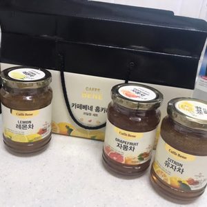 카페베네 홈카페 과일청 세트