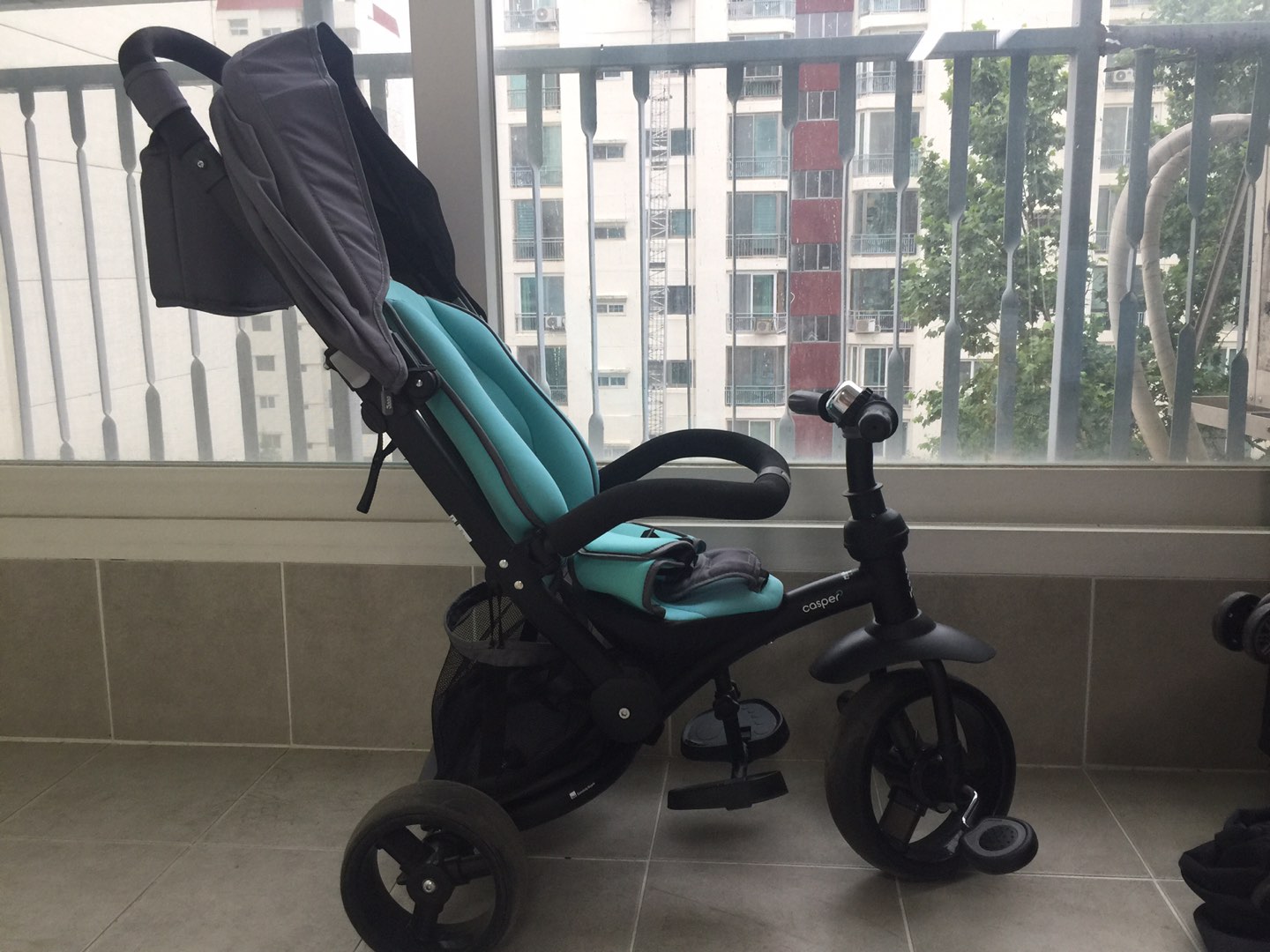 삼천리 유모차 자전거