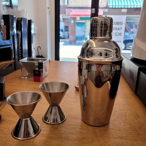 칵테일쉐이커+칵테일 지거 3호4호 2종 (몇번 테스트후 세척보관)