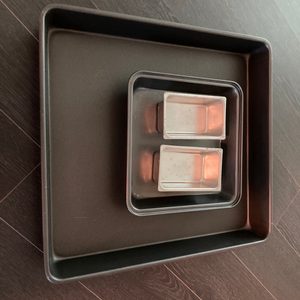 사각 베이킹팬 베이킹틀 34x34cm + 덤
