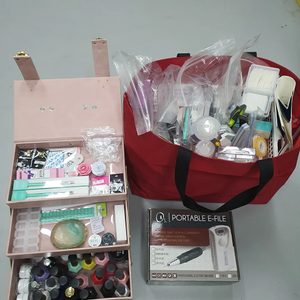 네일아트 모든과정 재료