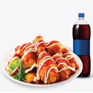 처갓집양념치킨 슈프림 양념치킨+콜라1.25L
