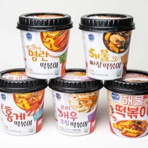 해물 홍게 크림 짜장 명란 떡볶이 대용량 바다본 소문난 떡볶이