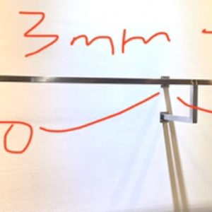 옷가게 벽행거 3m 철제행거 헤어라인