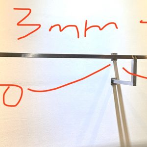 (마지막내림)옷가게 벽행거 3m 철제행거 헤어라인
