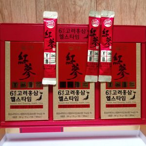 부모님께 6년근 고려홍삼 헬스타임.새상품.2번
사진 참고하세요