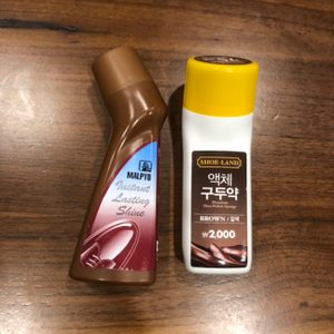 구두 광택제 /액체 구두약 2개 일괄