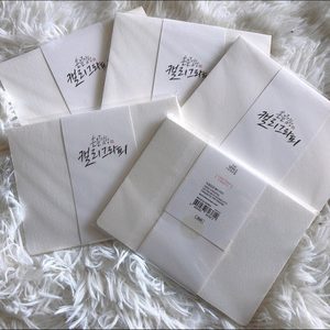 캘리그라피 카드 5개입(5개) 미개봉