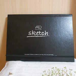 A4 캘리그라피재료 드로잉 무지 노트 미술용 스케치북(새제품)