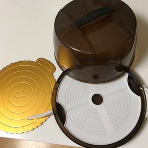 케이크 커버 케이크 보관 박스 휴대용 케이크 포장 박스