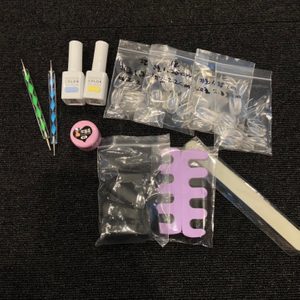 셀프네일재료 캔디스톤 쪼물젤 더젤 젤네일 코핀네일팁 리필팁 도트봉 쏙오프집게 3D엠보젤