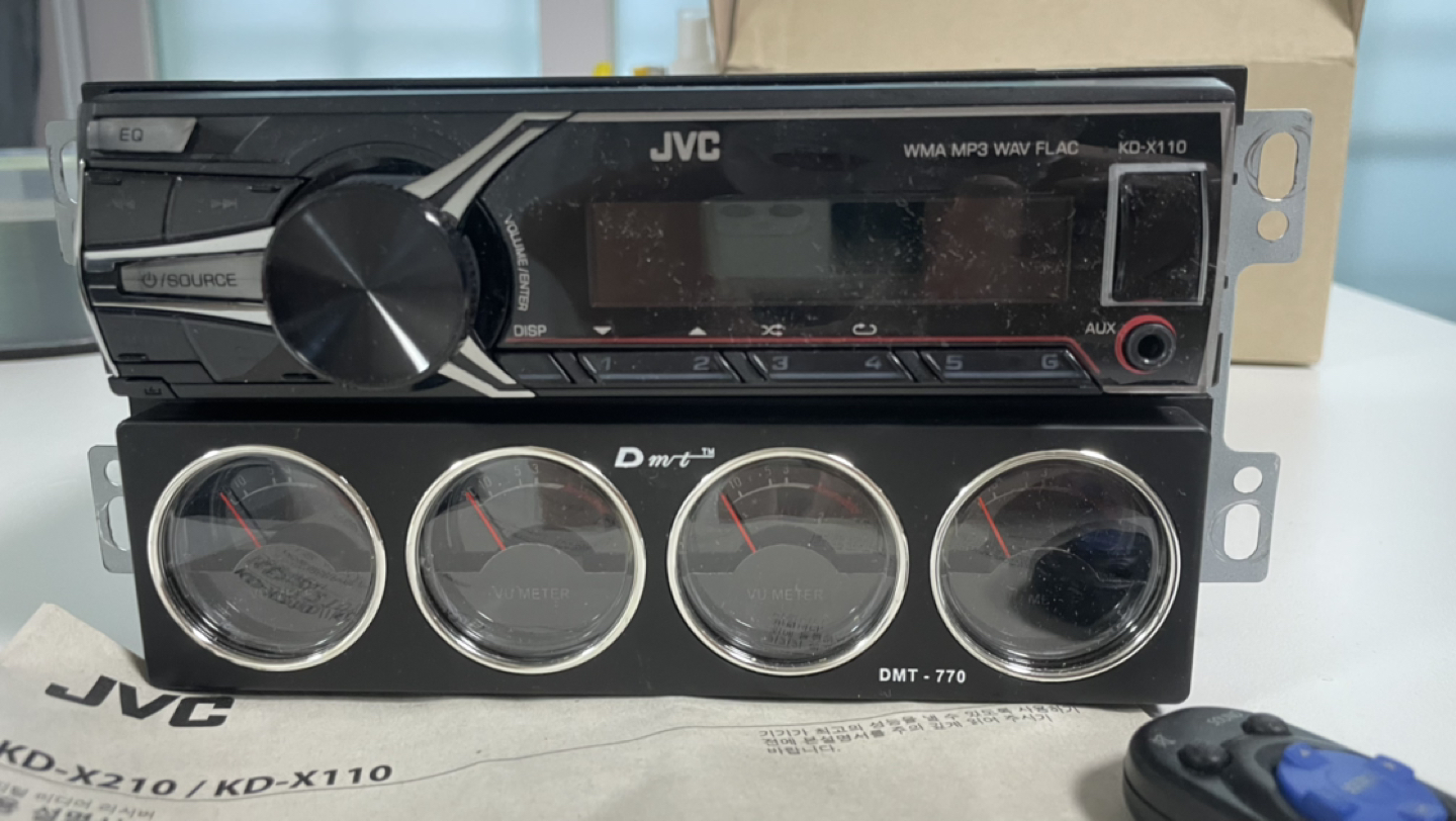 JVC 카오디오 KDX110 팝니다 당근마켓 중고거래