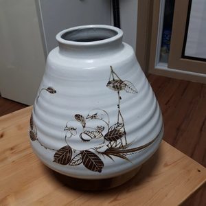 (도예작품) 도자기 화병 꽃병 항아리 화분 화혜 취미생활