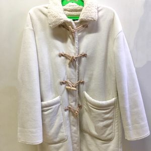 스파오 속 양털 떡볶이 코트