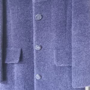🐊크로커타일 55size 멋진 짙은 보라 코트 알파카62%모38% 디자인도 깜찍 카라 밍크털 탈 부착