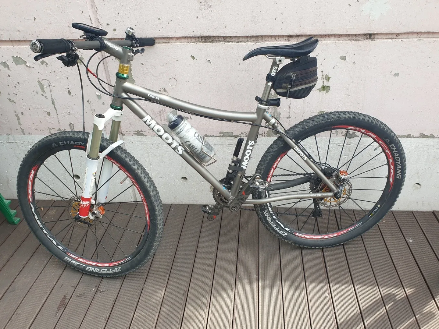 중고 자전거 무츠티탄ybb sl 15인치