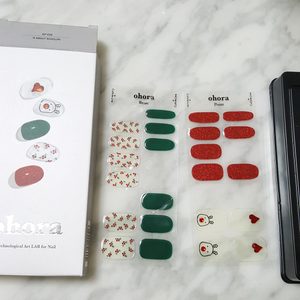 오호라 젤네일 크리스마스 네일 연말네일 루돌프