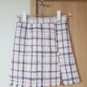 고터 지하상가 트위드 스커트 팔아요