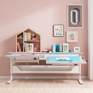 Comf Pro 컴프프로 쌍둥이 과외 전용 책상세트 1800 의자두개포함