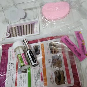 속눈썹 연장 세트(낱개속눈썹추가)