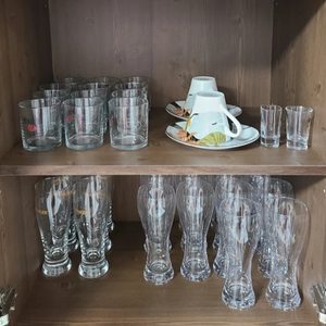유리컵 개당 2500원에 팝니다. (맥주잔 유리잔 와인잔 쥬스잔 칵테일잔 양주잔)