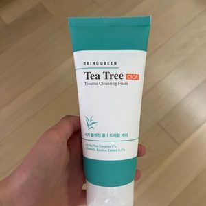 여드름성 피부에 좋은 폼클렌징 클렌징폼! 브링그린 티트리