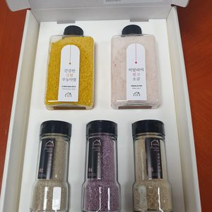소금공장 먹거리 소금세트 5종