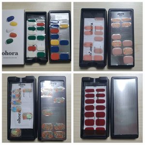 오호라 젤네일 중고 4제품 + 타사 젤네일 2제품 일괄 판매합니다