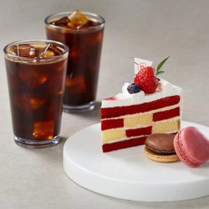 파리바게뜨 케이크&마카롱 아메리카노 세트