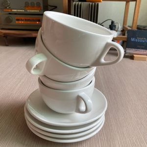 키스아트 카페 라떼 잔