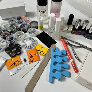 색이 너무 예쁜 네일, 젤네일과 재료들 + 오호라 젤램프 + 프랩패드