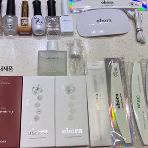 셀프 젤네일 / 오호라 새미큐어젤 & 프롬더네일 버건디젤, 탑베이스 일괄판매