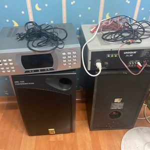 노래방 스피커 2개 앰프 노래방 기계 일괄판매