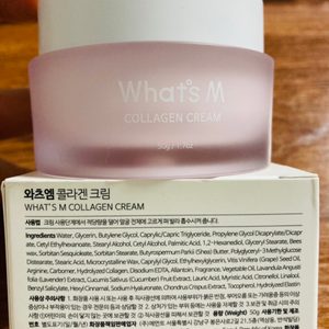 피부과 화장품 와츠엠 콜라겐크림 새제품