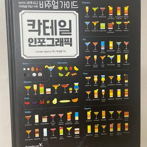 칵테일 인포그래픽 책