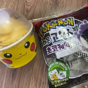 피카츄 망고컵케익, 고오스 초코케익 포켓몬빵 팔아요