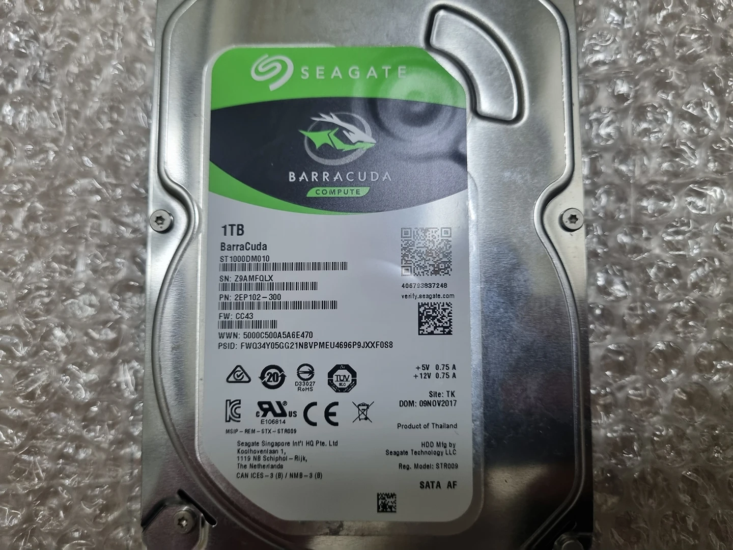 하드디스크 HDD 1테라 판매합니다 | 당근마켓 중고거래