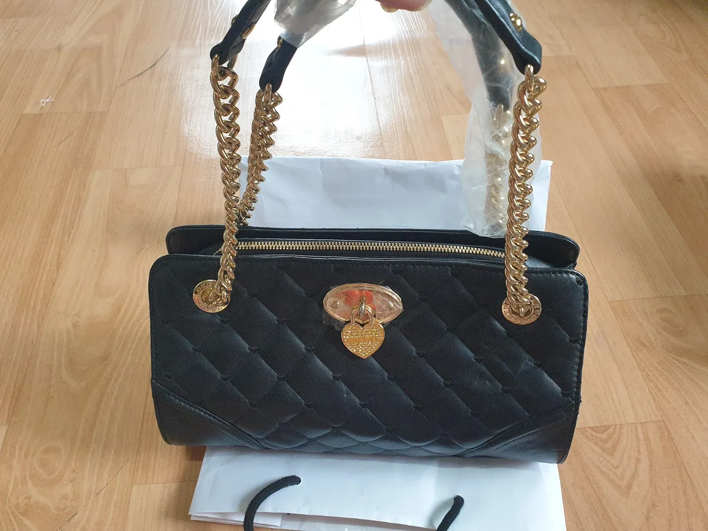 러브캣 가방(중고아님)