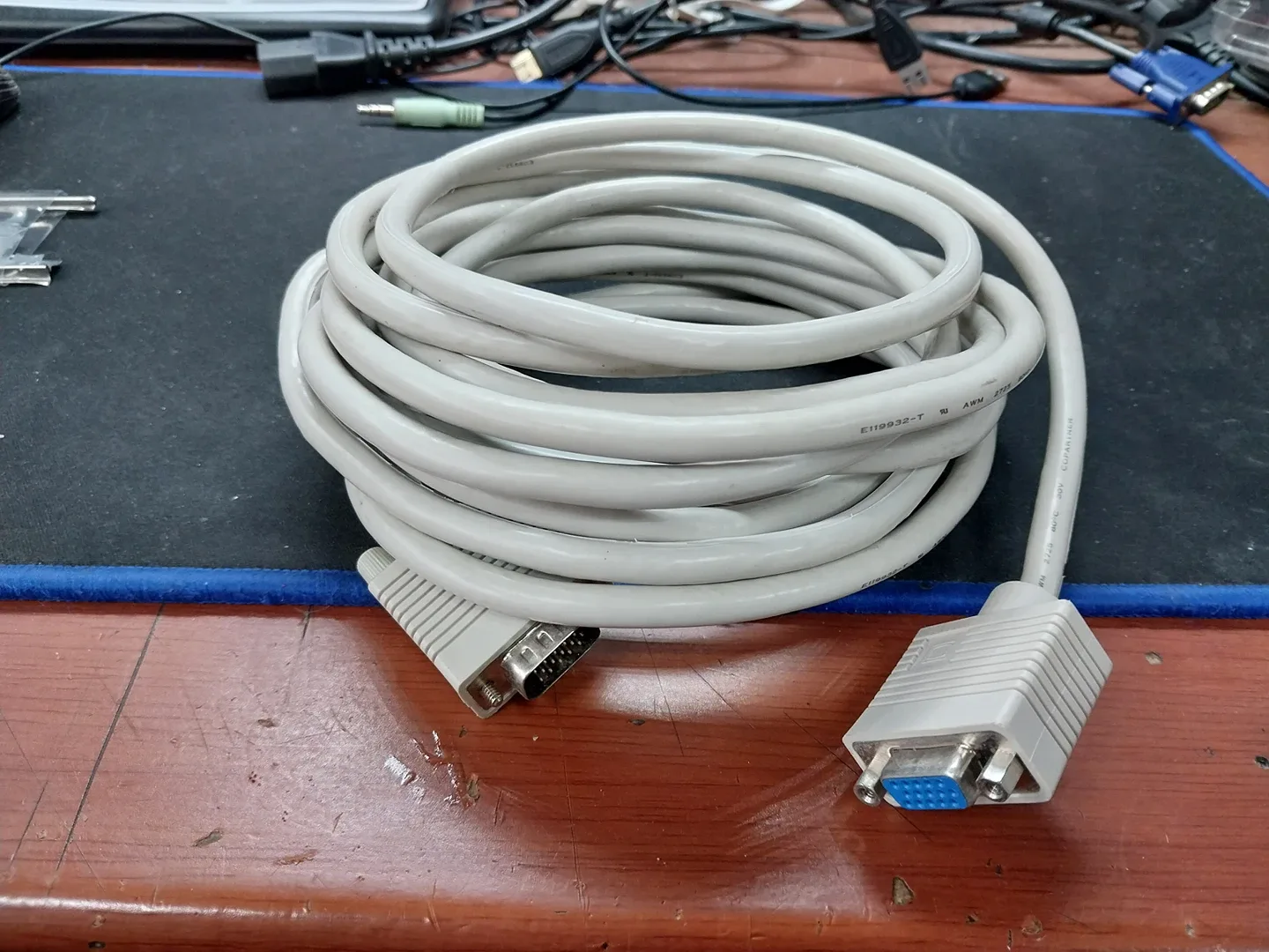 RGB 5M모니터 케이블 연장(중고)