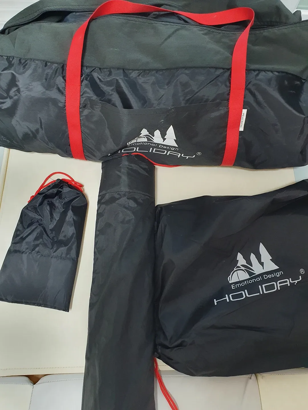 22년형 홀리데이 홀리돔 면텐트(블랙) + 타포린 시트 세트 내놓습니다.