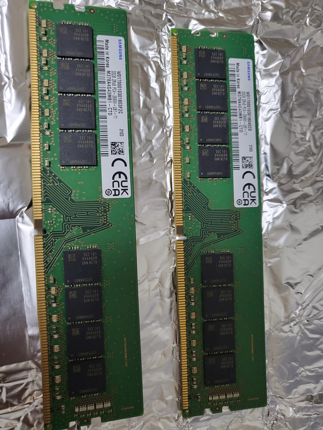 [RAM] 삼성 DDR4 32G... | 당근마켓 중고거래