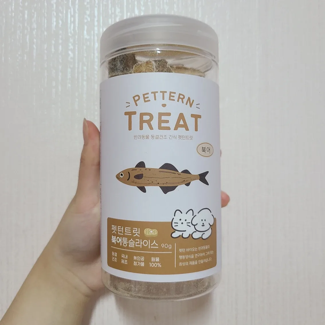 펫턴 트릿 북어통슬라이스 (북어트릿)