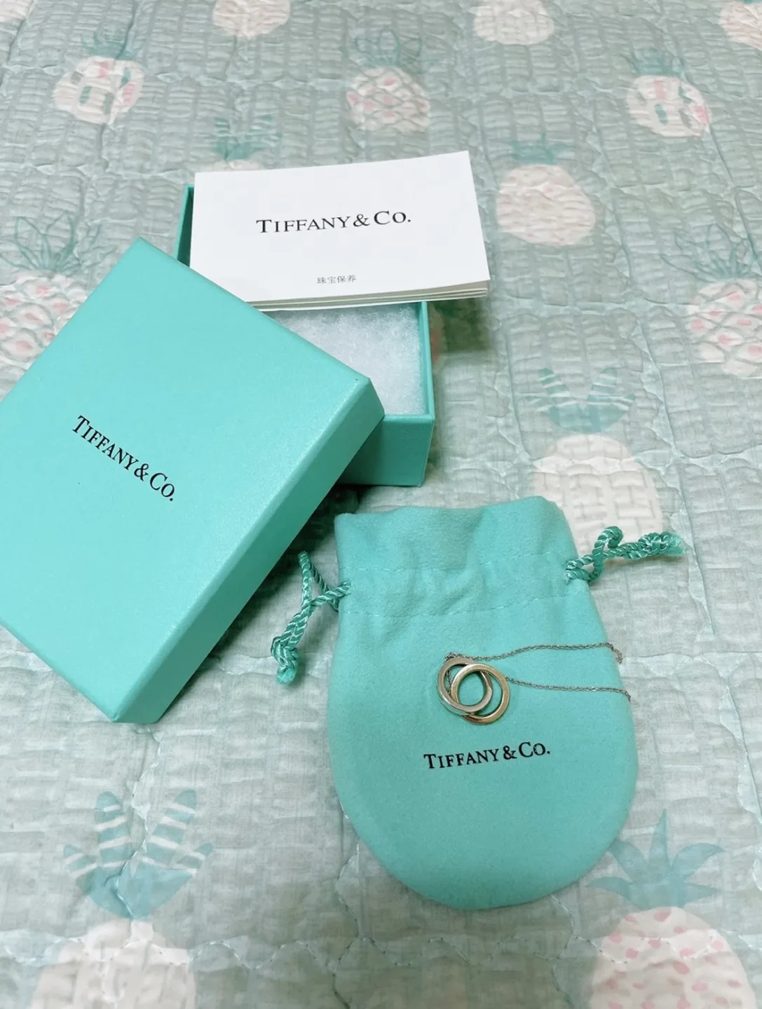 티파니앤코 목걸이