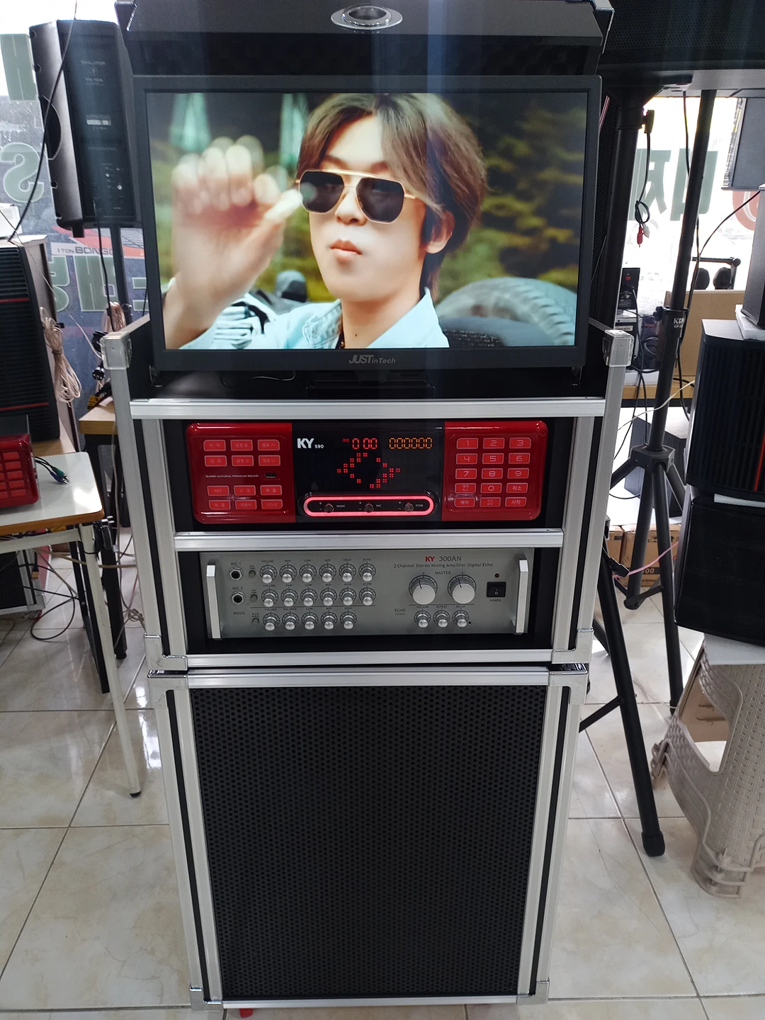 금영 고급형 S90이동식 노래방... | 당근마켓 중고거래