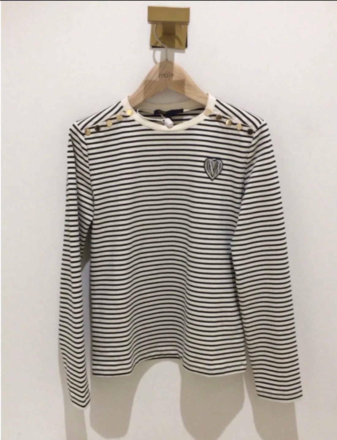 마쥬 스트라이프 티셔츠