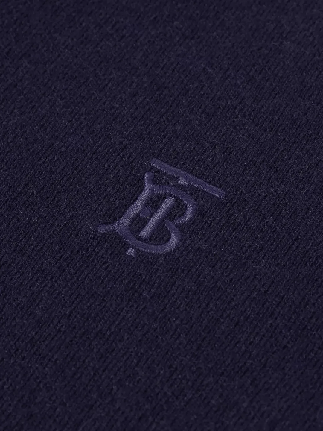 버버리 모노그램 모티프 캐시미어 스웨터 극미중고